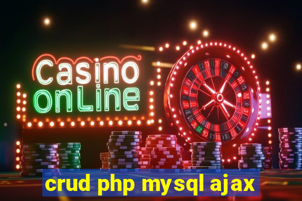 crud php mysql ajax