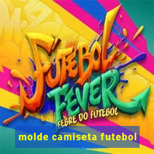 molde camiseta futebol