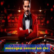 massagem sensual em sbc