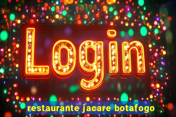 restaurante jacare botafogo