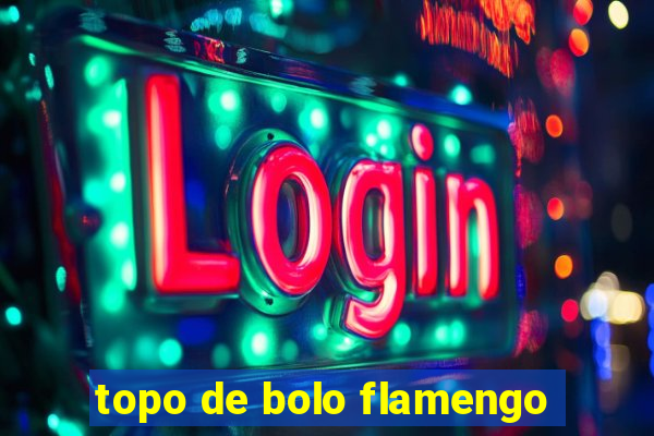 topo de bolo flamengo