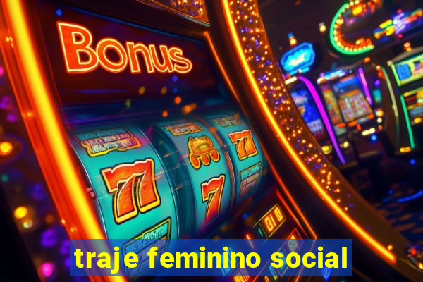 traje feminino social