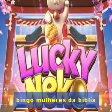 bingo mulheres da biblia