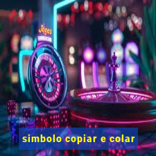 simbolo copiar e colar