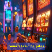 roma x lazio palpites