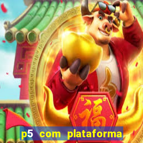 p5 com plataforma de jogos