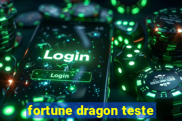 fortune dragon teste