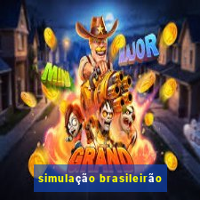 simulação brasileirão